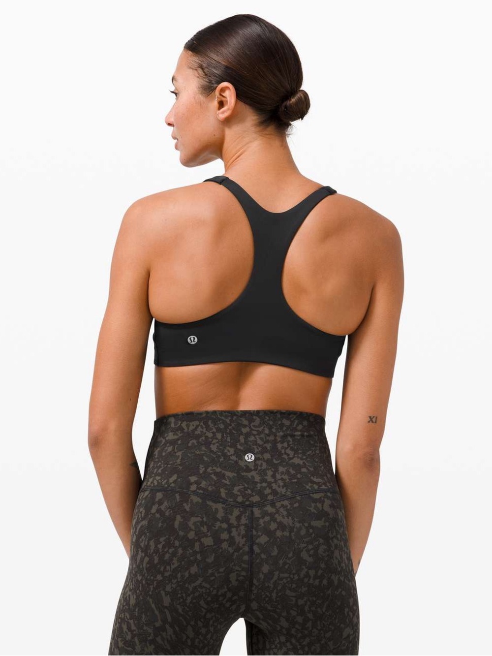 Lululemon In Alignment Racerback Bra Light Support B/C Cups - Black - Picture 3 of 6